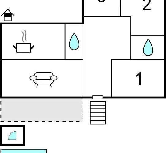 Dom wakacyjny Gorgeous In With Kitchen